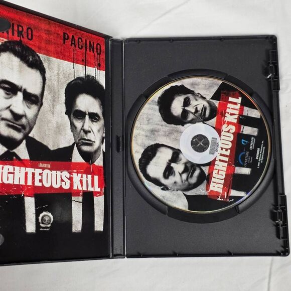 Righteous Kill (DVD, 2008) Robert De Niro, Al Pacino - Picture 2 of 3